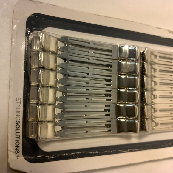 Goody So Secure Curl Clips 10125 24 Pieces Silver Tone Hair Care For Curling - Picture 2 of 6